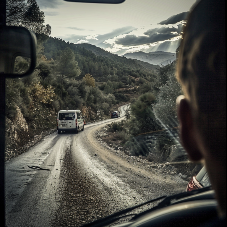 ROUND THE BEND? Lemons won’t be the only thing you’re driving over in rural Granada
