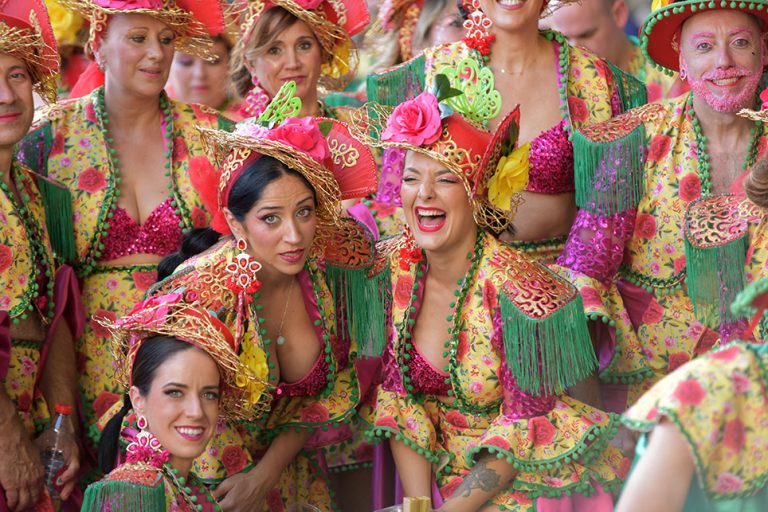 IN PICS: The colourful 'Publica' carnival parade during San Juan in Lanjarón - in Spain's Granada