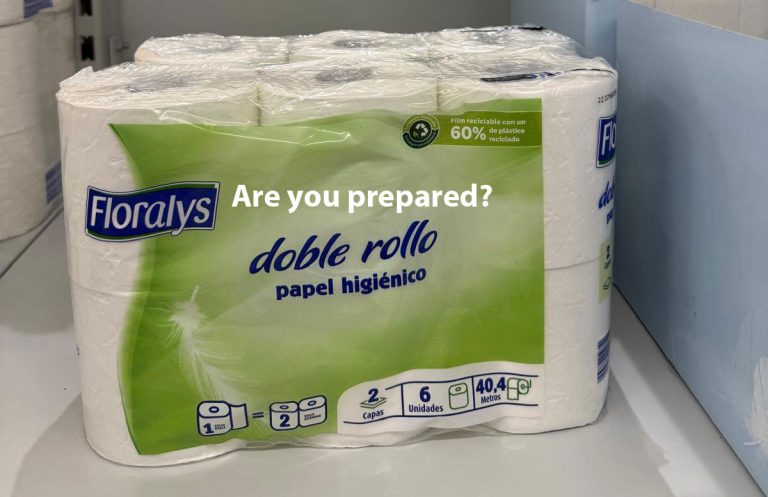 OPINION: The EU advice on stockpiling 72 hours worth of supplies is likely to cause panic buying - and a shortage of loo roll (if taken seriously)
