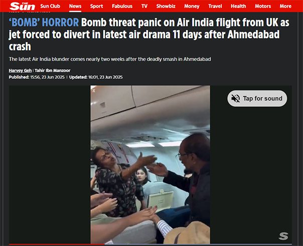 bomb horror the sun