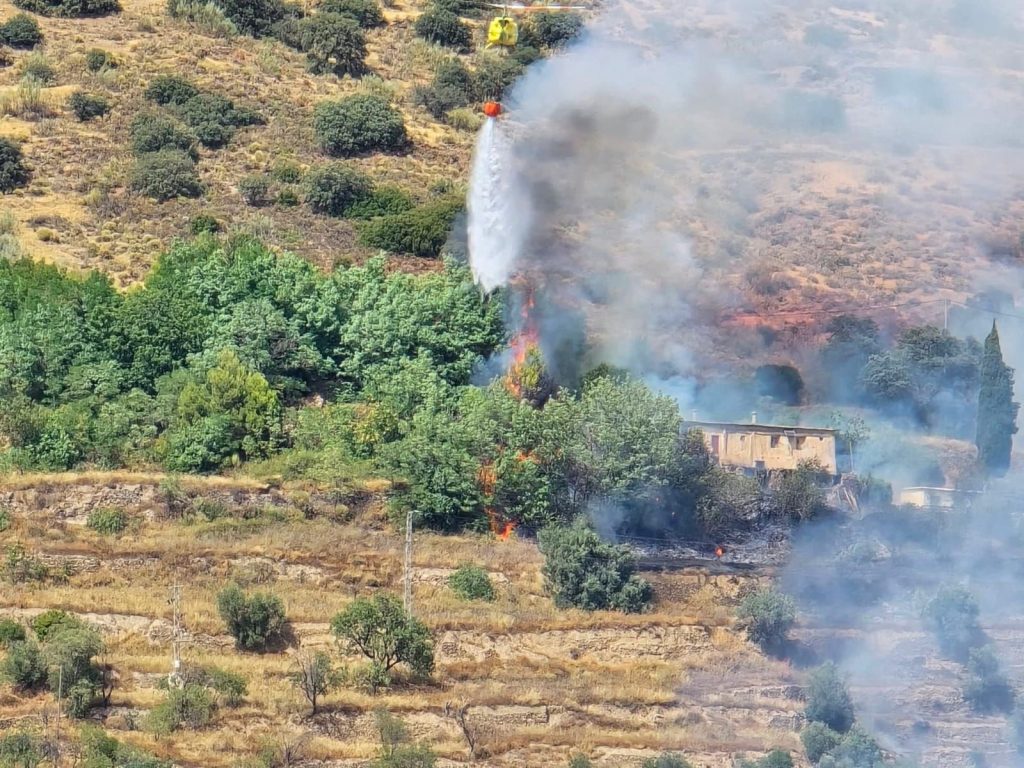 carataunas wildfire