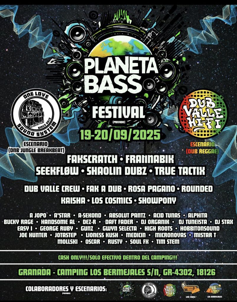 planeta bass flyer